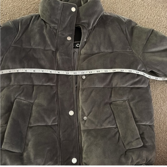 Hollister-SUEDE PUFFER JACKET - Picture 5 of 7